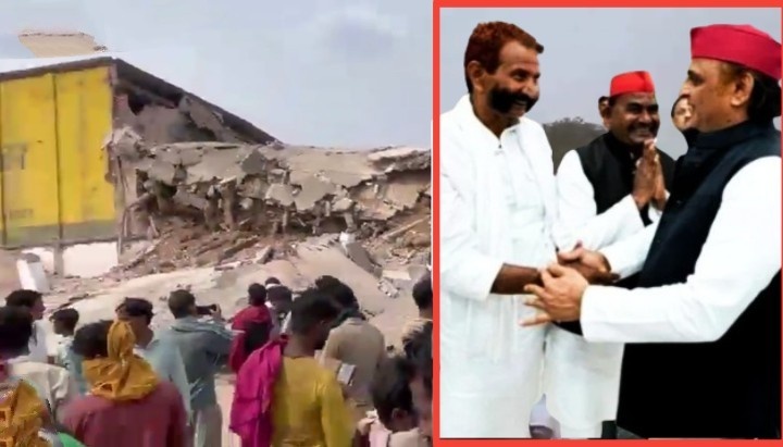 সমাজবাদী পার্টির নেতা আনসার আহমেদের কোল্ড স্টোরেজে বিস্ফোরণ; নিহত ৫, আহত অন্তিমত ২৫, ছাদ ধসে ধ্বংসস্তূপের নিচে আটকা পড়েছেন শ্রমিকরা 