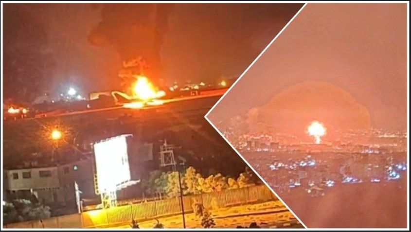 রাতভর তেহেরানে মার্কিন ও ইসরায়েলি হামলা, ট্রাম্প বললেন : “ইরান নপুংসক হয়ে গেছে” 