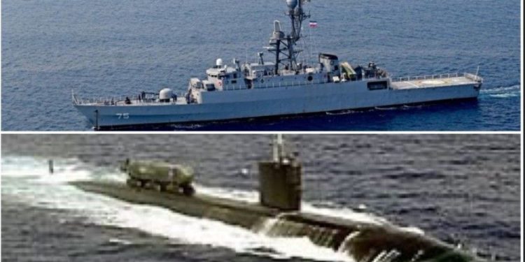 শ্রীলঙ্কার উপকূলে ভারত মহাসাগরে ইরানি যুদ্ধ জাহাজ টর্পেডো দিয়ে ডুবিয়ে দিল আমেরিকা