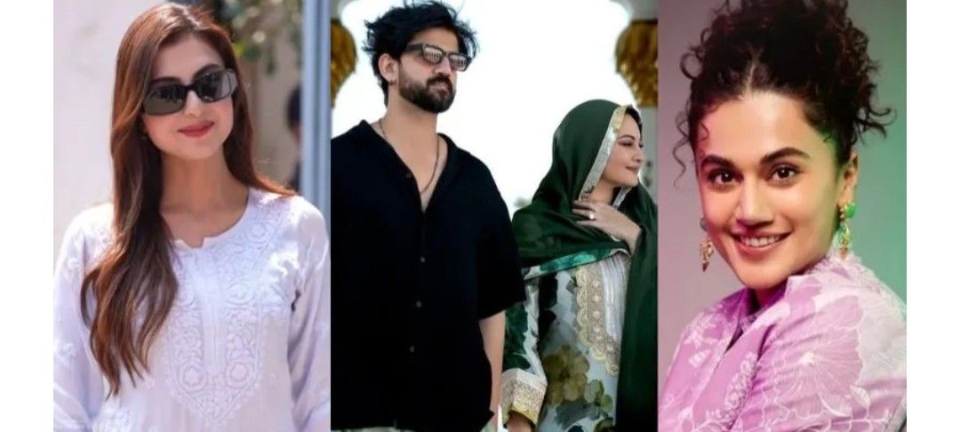 হোলি থেকে নিজেদের দূরে রাখলেন অভিনেত্রী সোনাক্ষী সিনহার স্বামী জামাই জহির ইকবাল,ফারহানা ভাট, জেসমিন ভাসিনরা ; হোলি নাপসন্দ সেকুলার বলিউডিয়া তাপসী পন্নু- করিনা কাপুর খানদেরও 