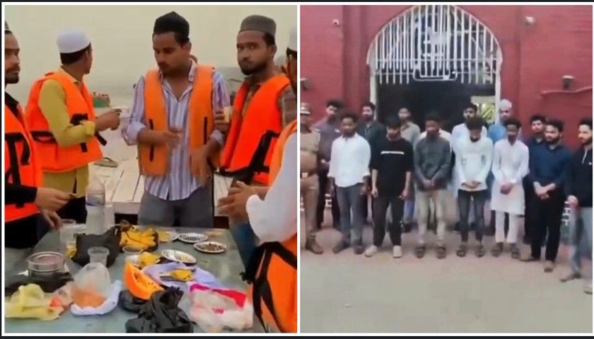বারাণসীতে মুসলিম যুবকের দল নৌকায় আয়োজিত ইফতার পার্টিতে মুরগির মাংসের বিরিয়ানি খেয়ে হাড় গঙ্গায় ফেলার ভিডিও পোস্ট করে ; অভিযোগ দায়েরের পর ১৪ জন গ্রেপ্তার 