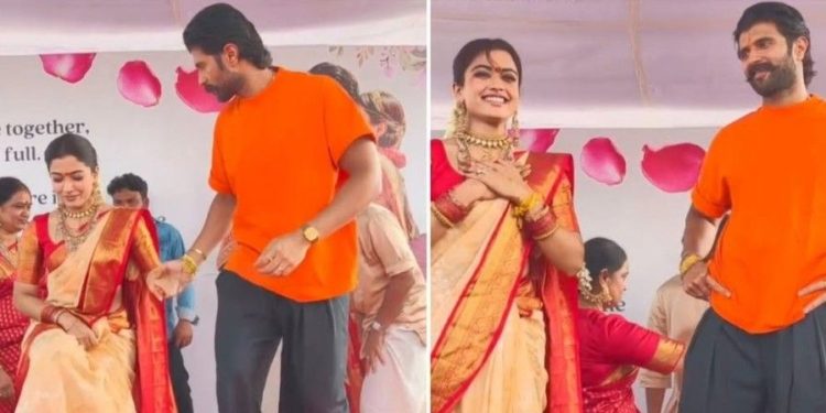 বিজয় দেবেরকোন্ডার গ্রামে কনে রশ্মিকাকে জমকালো স্বাগত, গ্রামবাসীদের জন্য একটি বড় চমক