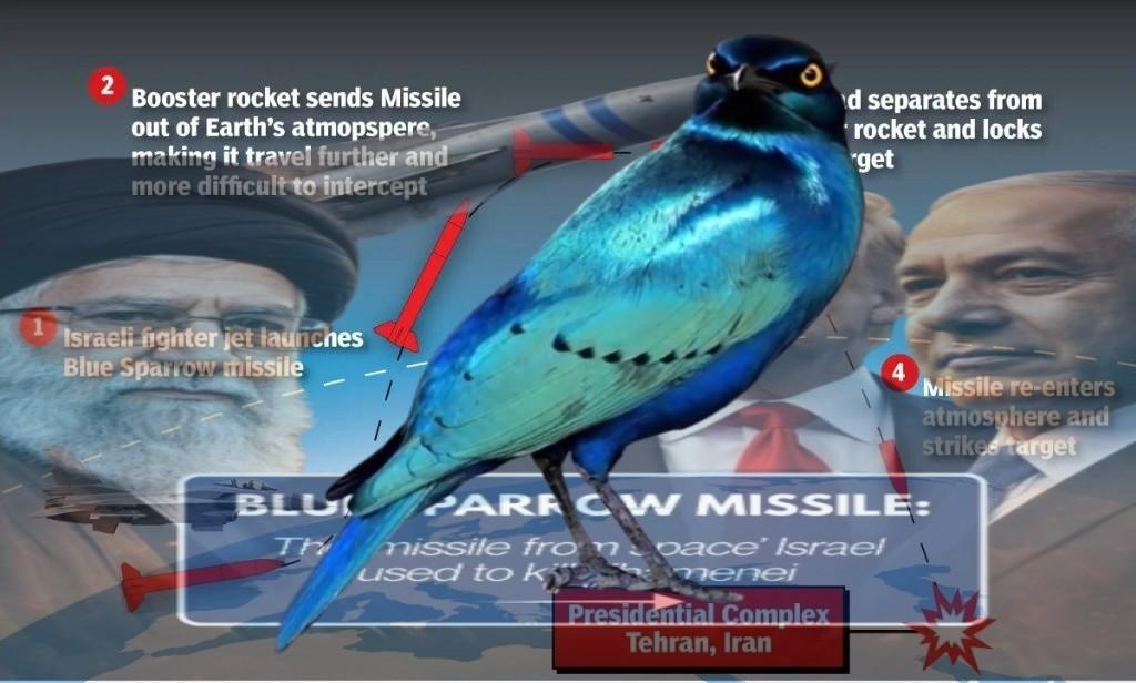 একটা “নীল চড়ুই” আলি খোমিনির জীবনে কাল হল, জানুন ইসরায়েলের অসাধারণ এই আবিষ্কার সম্পর্কে 