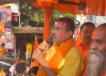 মমতার গড়ে “নাস্তিকতা ও সেকুলার নিপাত যাওয়ার” ডাক দিলেন শুভেন্দু 