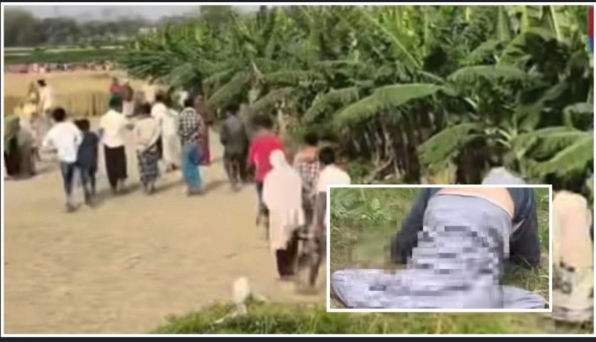 মুর্শিদাবাদে অজ্ঞাতপরিচয় ব্যক্তির ক্ষতবিক্ষত দেহ উদ্ধার 