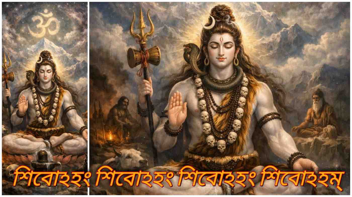 শিব ভুজঙ্গ স্তোত্রম্ : আদি শঙ্করচার্য বিরচিতএই স্তোত্র পাঠে মানসিক শান্তি, ভয় থেকে মুক্তি এবং শিবের কৃপা লাভহয়