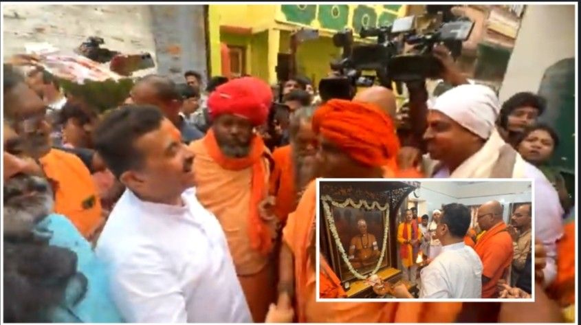 ভবানীপুর দাপিয়ে বেড়ালেন শুভেন্দু ; বললেন : ” পেয়েছে মমতা, জেনে গেছে জনতা” 