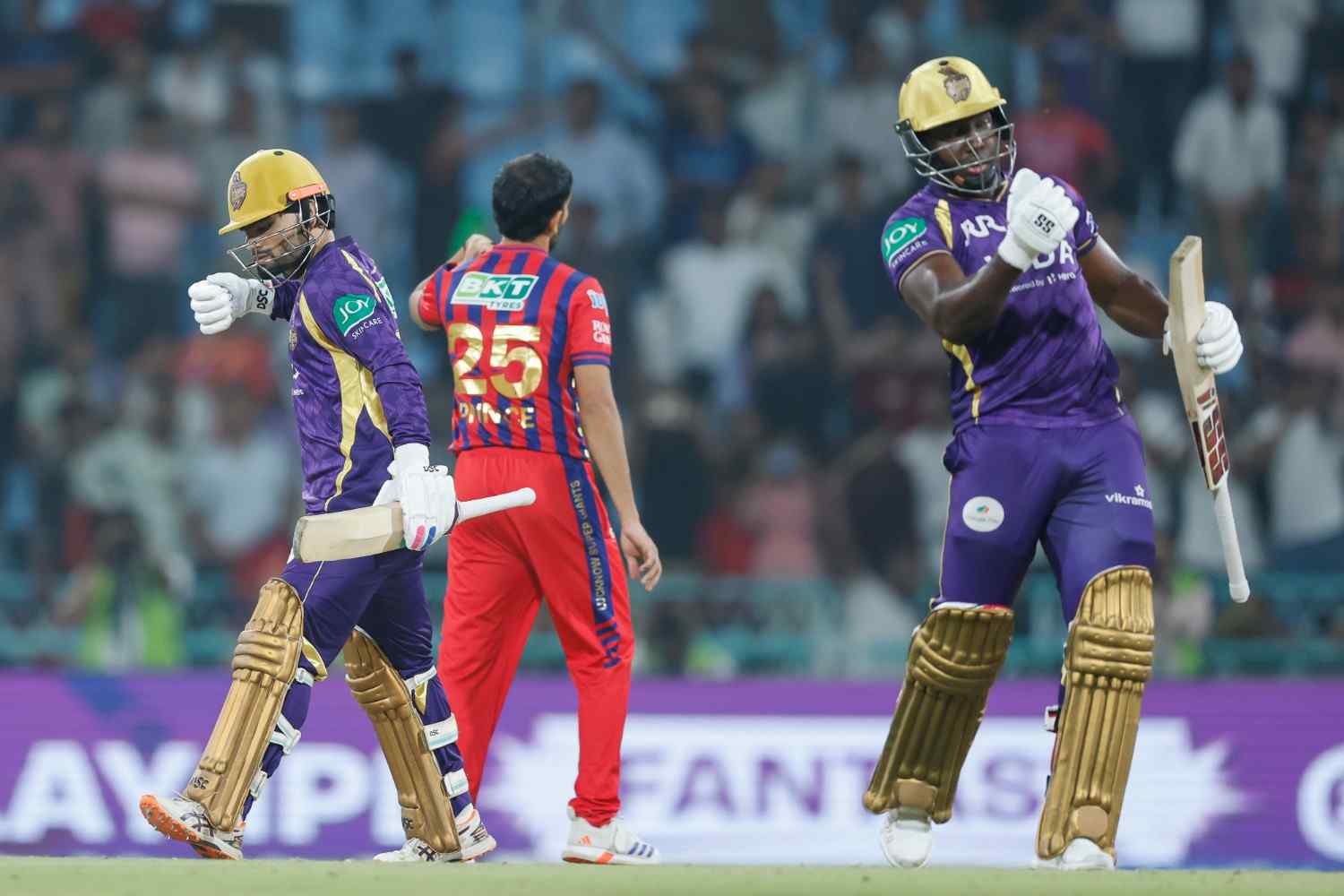 সুপার ওভারে লখনউকে হারাল কলকাতা নাইট রাইডার্স 