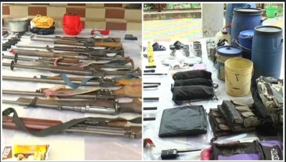 ওড়িশার কান্ধামালে বড় ধরনের মাওবাদী হামলার ছক বানচাল করল নিরাপত্তা বাহিনী ; উদ্ধার প্রচুর অস্ত্রসস্ত্র