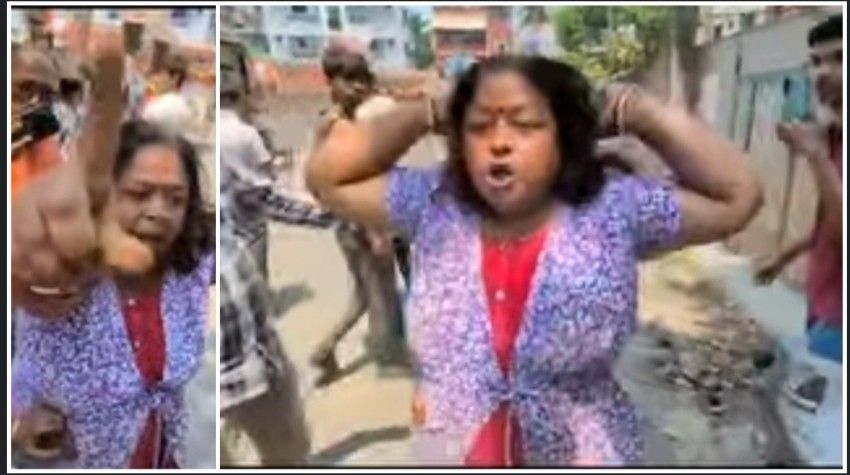 পানিহাটিতে বিজেপি প্রার্থী ‘অভয়া’র মায়ের উপর তৃণমূলের মহিলা বাহিনীর হামলার অভিযোগ