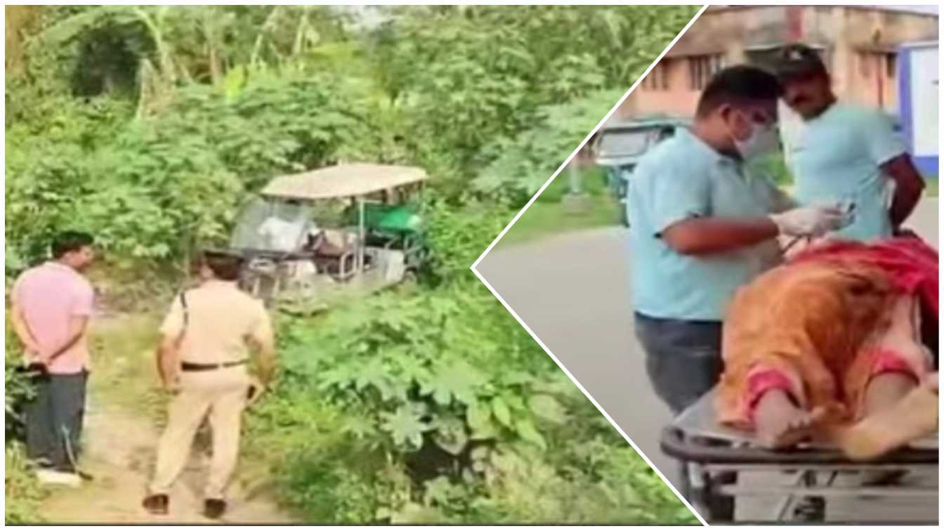 বিষ্ণুপ্রিয়া হল্ট স্টেশনের কাছে ঝোপের মধ্যে উদ্ধার হল বিবস্ত্র মহিলার দেহ ; বিজেপি প্রার্থী বললেন : “ধর্ষণ করে খুন” 