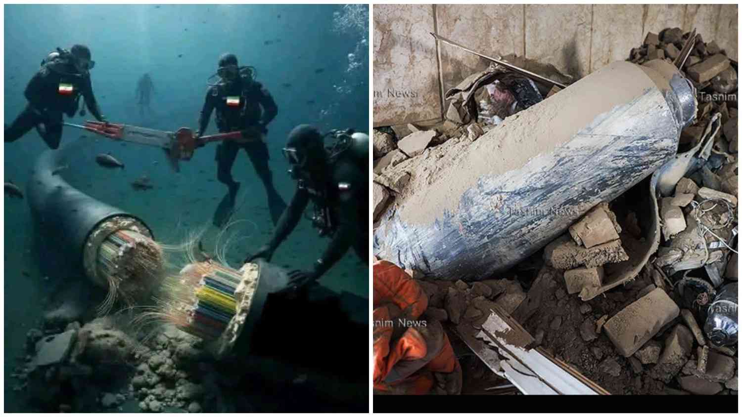 ফাটলো না আমেরিকার ‘টোমাহক’ ক্রুজ ক্ষেপণাস্ত্র, ইসরায়েলের দাবি ৮ গুরুত্বপূর্ণ সেতুকে ধ্বংস করেছে, এদিকে বিশ্বজুড়ে ইন্টারনেট  সরবরাহকারী ফাইবার- অপটিক কেবল কেটে দেওয়ার হুমকি দিল ইরান 