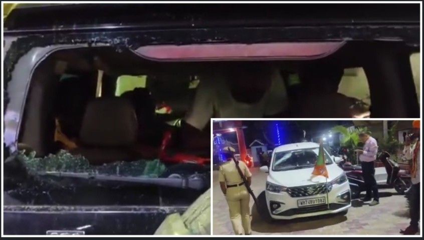 শীতলকুচির বিজেপি প্রার্থী সাবিত্রী বর্মনের কনভয়ে হামলা, মাথাভাঙ্গা শহরে তৃণমূল-বিজেপি সংঘর্ষ 