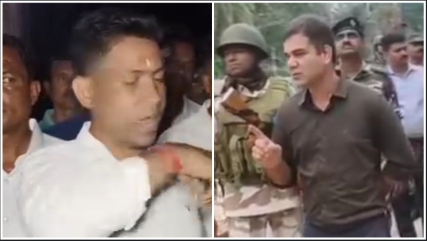 জাহাঙ্গীর খানের বাড়িতে ইউপি পুলিশের ‘এনকাউন্টার স্পেশালিস্ট’ অজয় ​​পাল শর্মার হানা, ক্রমাগত চাপে সুর নরম ফলতার তৃণমূল প্রার্থীর 