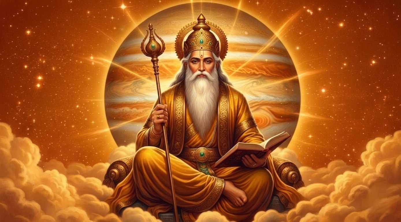 গুরু কবচ : জ্ঞান, সমৃদ্ধি ও ভাগ্যোন্নতির জন্য দেবগুরুর আরাধনার একটি শক্তিশালী স্তোত্র