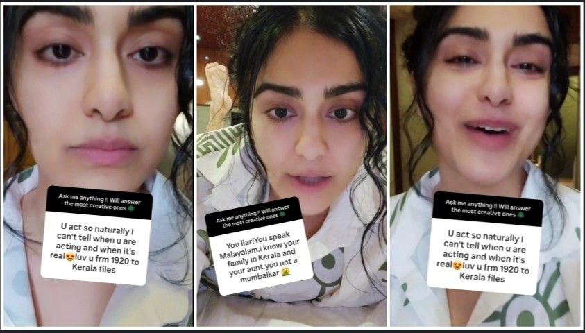 “তোমার সাইজ কত ?” এক  নেটিজেনের প্রশ্নের এই উত্তর দিলেন ‘কেরালা স্টোরি’ অভিনেত্রী   আদা শর্মা 