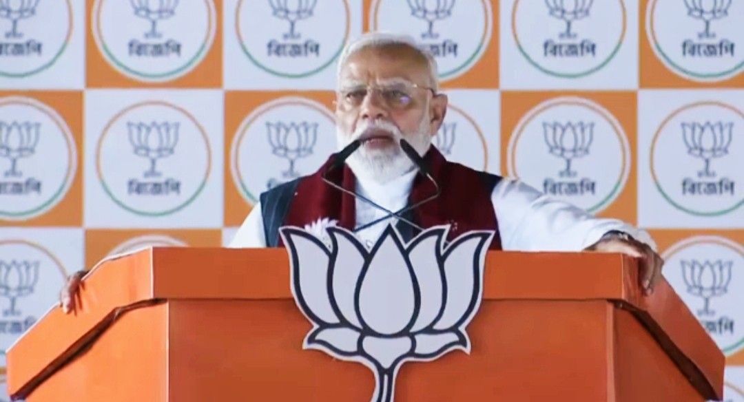 “৪ মে-র পর এই রাজ্যে বিজেপির মুখ্যমন্ত্রী হওয়া নিশ্চিত, তৃণমূল সরকারের বাঁচা অসম্ভব” : নরেন্দ্র মোদী  