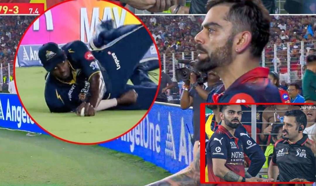 রজত পাটিদারের আউট নিয়ে সন্দেহ; আম্পায়ারের সঙ্গে কোহলির উত্তপ্ত বাক্যবিনিময় 