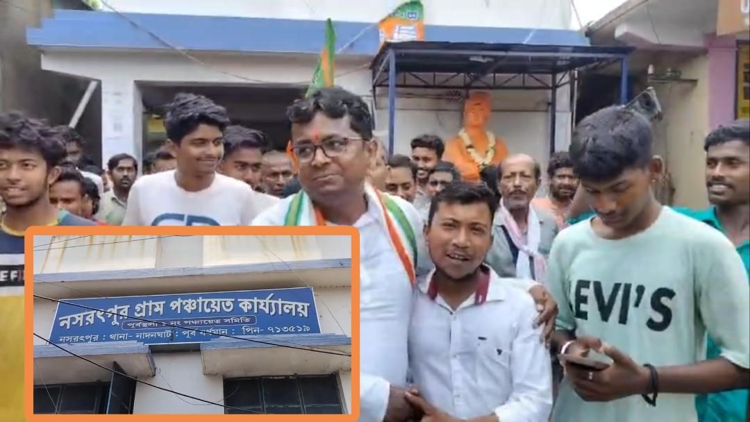 ভোটের ফল প্রকাশের পর বন্ধ করে দেওয়া একাধিক পঞ্চায়েতের তালা খুলে দিলেন পূর্বস্থলী দক্ষিণের বিজেপি বিধায়ক প্রাণকৃষ্ণ তপাদার