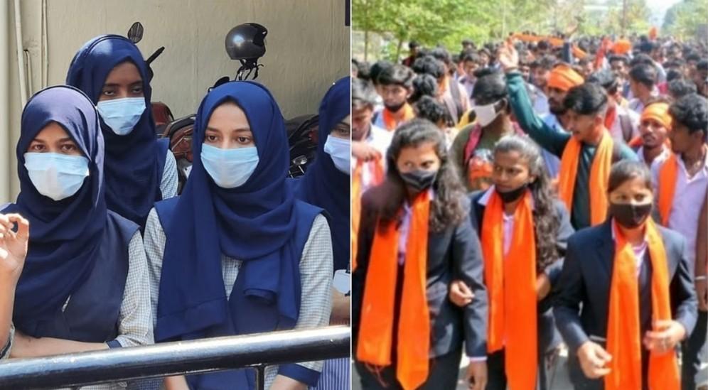 শিক্ষা প্রতিষ্ঠানে ছাত্রীদের হিজাবে অনুমতি দিলেও গেরুয়া উত্তরীয়ের উপর নিষেধাজ্ঞা জারি করল কর্ণাটকের কংগ্রেস সরকার 