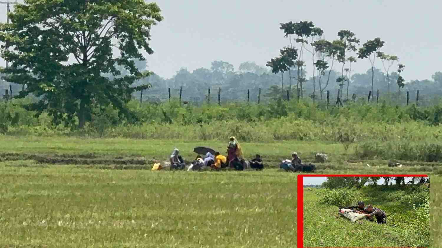 রাইফেল তাক করে বিএসএফ ও বিজিবি, জিরো পয়েন্টে ঝুলছে ১২ বাংলাদেশির জীবন