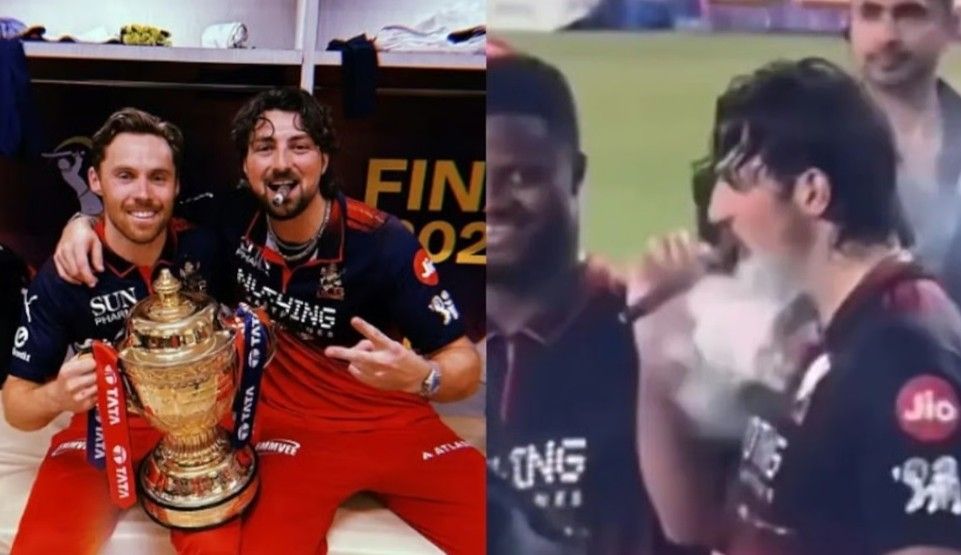 নিষেধাজ্ঞার পর আরসিবি-র বিস্ফোরক ব্যাটসম্যানের সিগারেট খাওয়ার ভিডিও ভাইরাল