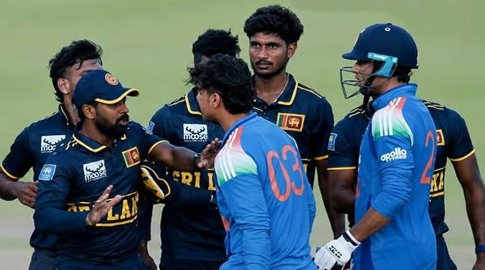 বৈভব সূর্যবংশীকে গালিগালাজ করায় শাস্তি পেতে হল শ্রীলঙ্কার ভিশেন হালাম্বাকে