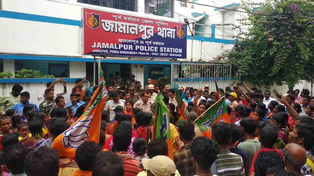 আউশগ্রামের পর এবারে বিজেপির গোষ্ঠীদ্বন্দ্বে উত্তাল হল জামালপুর, বিবাদ গড়ালো থানা পর্যন্ত 