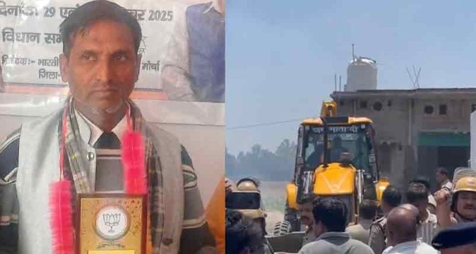 দেরাদুনে বজরং দল নেতা বিনোদ কাশ্যপকে হাতুড়ি দিয়ে পিটিয়ে হত্যা করল মুসলিম পরিবার ;  উত্তেজনার জেরে ৪ জন গ্রেপ্তার; প্রশাসন অভিযুক্তের বাড়ি বুলডোজার দিয়ে ভেঙে দিয়েছে 