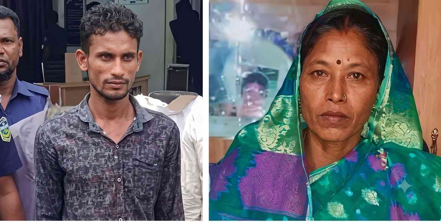 “হরে কৃষ্ণ” বীজমন্ত্র জপ করার অপরাধে প্রতিবেশী মহিলা রেনুবালাকে শ্বাসরোধ করেছিল মাজহারুল ইসলাম  