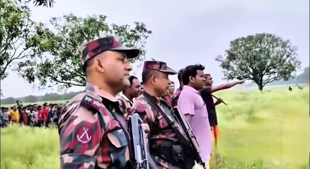 বাংলাদেশি অনুপ্রবেশকারীদের ভারতে ঢোকানোর বিজিবির চেষ্টা ব্যর্থ করে দিল বিএসএফ