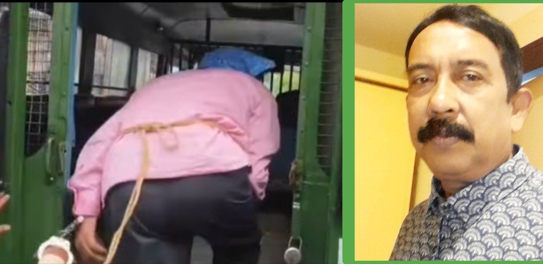 রায়নার ‘ত্রাস’ তৃণমূলের ব্লক সভাপতি বামদেব মণ্ডল গ্রেপ্তার, শ্লীলতাহানি-তোলাবাজি-সন্ত্রাসের রাজত্ব কায়েম করাসহ একাধিক অভিযোগ রয়েছে তার বিরুদ্ধে ; কোমড়ে দড়ি পরিয়ে নিয়ে গেল পুলিশ 