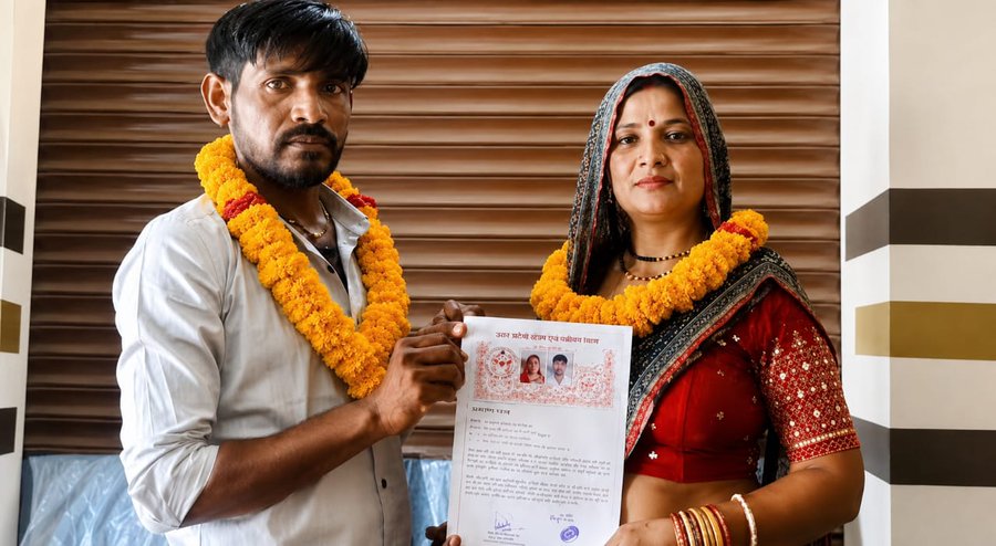 জামাইয়ের সাথে শাশুড়ির বিয়ে : অনুষ্ঠানের ভিডিও ভাইরাল 