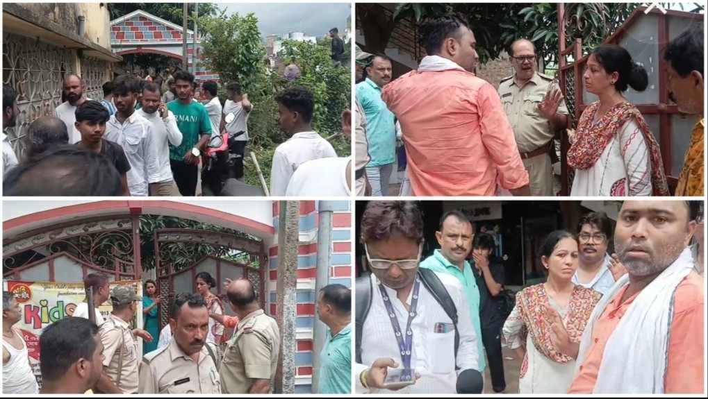 ইংরেজি মাধ্যম আবাসিক স্কুলে দুঃস্থ শিশুদের খ্রিস্টান ধর্মে  ধর্মান্তরিত করার অভিযোগ ঘিরে উত্তাল কাটোয়া 