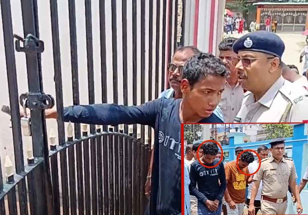 বর্ধমানের সর্বমঙ্গলা মন্দিরে চুরির ঘটনায় ধৃতদের নিয়ে ঘটনার পুননির্মান করল পুলিশ 