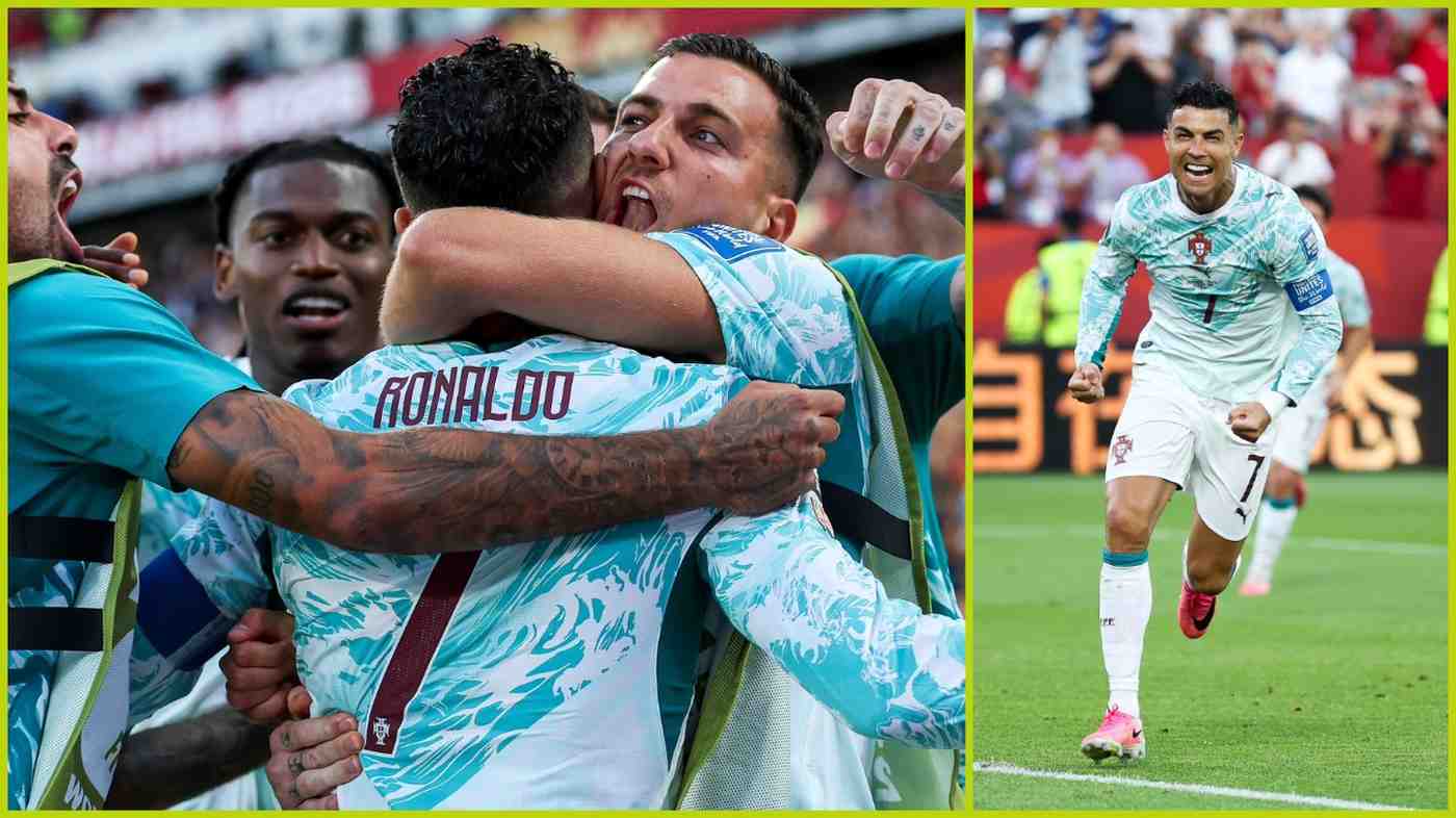 রুদ্ধশ্বাস ম্যাচে ক্রোয়েশিয়াকে  ২-১ গোলে পরাজিত করে শেষ ষোলোয় পর্তুগাল 