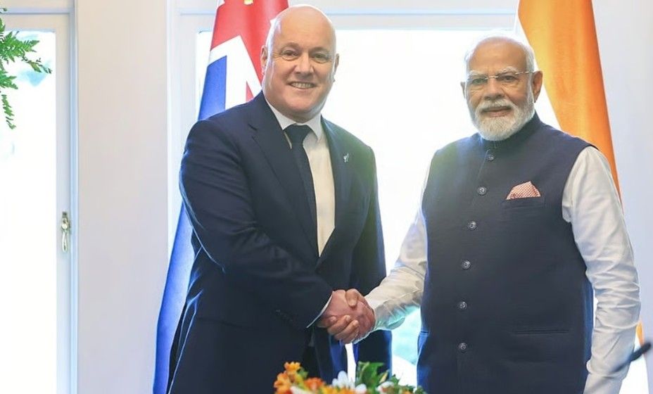 ভারত ও নিউজিল্যান্ডের মধ্যে  যুগান্তকারী চুক্তি, আগামী ৫ বছরে পণ্য ও পরিসেবা খাতে দ্বিপাক্ষিক বাণিজ্য দ্বিগুণ করার সিদ্ধান্ত