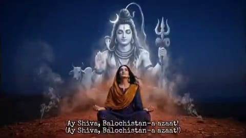 ভগবান শিব ও হিংলাজ মাতার শ্রদ্ধায় গান রচনা করে বেলুচিস্তানের মুখপাত্র বললেন : “বেলুচিস্তান কেবল নিজেদের স্বাধীনতার জন্যই  নয়; বরঞ্চ মন্দির, মসজিদ, গুরুদুয়ারা, গির্জা এবং সমস্ত পবিত্র উপাসনালয় সুরক্ষার জন্যও ত্যাগ স্বীকার করছে” 