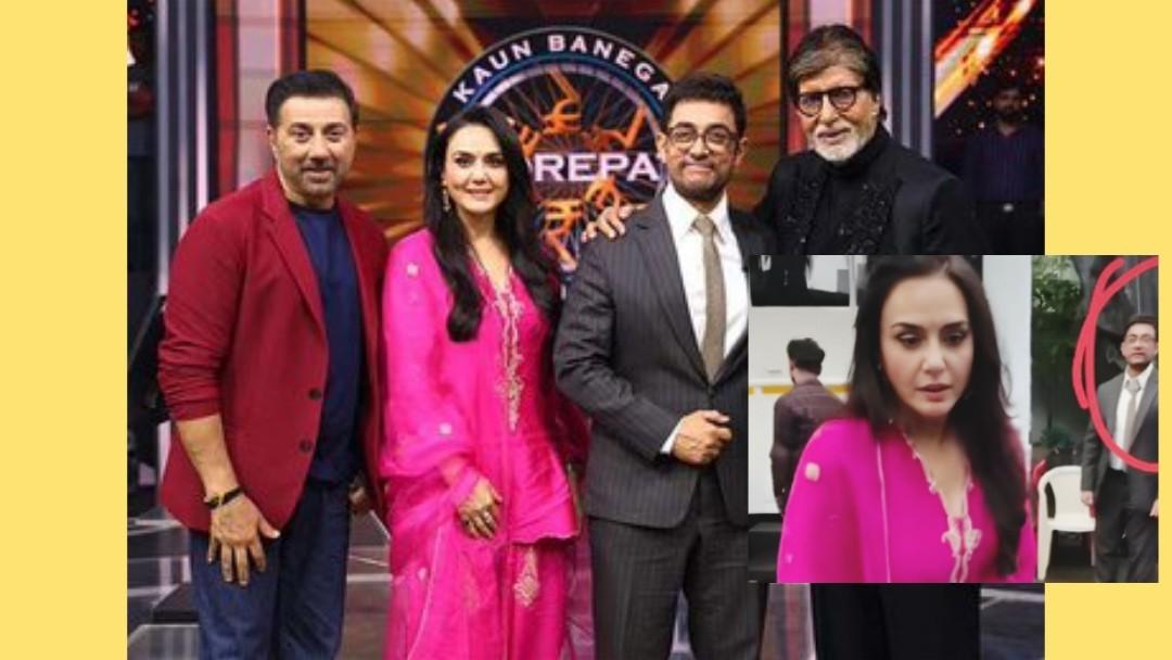 আমির খানকে উপেক্ষা করলেন প্রীতি জিন্টা ; ভাইরাল ভিডিও 