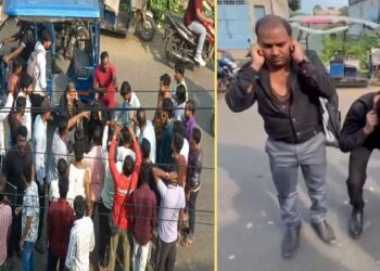 বর্ধমানে ধর্মান্তকরণ ! সন্দেহভাজনদের মারধরের পর কানধরে ওঠবস করানোর অভিযোগ  হিন্দুত্ববাদী সংগঠনের সদস্যদের বিরুদ্ধে 