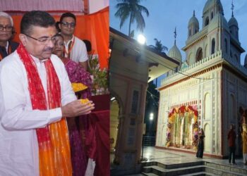 বর্ধমানের সর্বমঙ্গলা দেবীর দ্বারস্থ  নবম মুখ্যমন্ত্রী, এই প্রথম রাজ্যের কোনো মুখ্যমন্ত্রী ঐতিহ্যবাহী এই মন্দিরে দেবীর পূজো দিতে আসছেন, আয়োজনে থাকছে বিশেষ মেনু