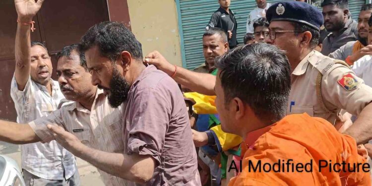 বিজয়া দশমীর দিন পূজামণ্ডপে মহিলার শ্লীলতাহানি, প্রতিবাদ করলে মারধরের অভিযোগ, তৃণমূল নেতার দুই সঙ্গীকে গণধোলাই 