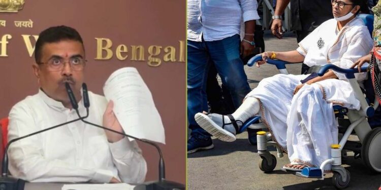 “মেরে পা ভেঙে দেওয়া অভিযোগ মিথ্যা” ! বাঙুর হাসপাতালের রিপোর্ট দেখিয়ে মমতা ব্যানার্জির বিরুদ্ধে তদন্তের ঘোষণা করলেন মুখ্যমন্ত্রী শুভেন্দু অধিকারী 