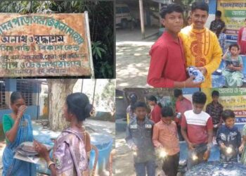 দুর্গাপূজা হয়নি এবার, পূর্বস্থলীর অনাথ আশ্রমের অসহায় শিশুদের সেই আক্ষেপ দশমীর দিনে নতুন পোশাক ও আতসবাজি দিয়ে কিছুটা পূরণ করার চেষ্টা করল এক পরিবার