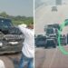 অ্যাম্বুলেন্সসহ বেশ কয়েকটি গাড়ির সঙ্গে সংঘর্ষে জড়াল রাহুল গাঁধির কনভয় ; বহু আহত