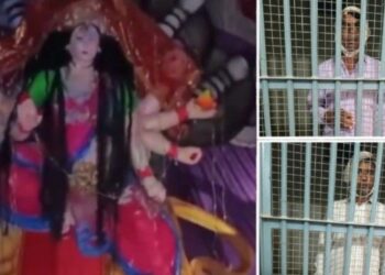 ইউপির প্রতাপগড়ের দুর্গাপূজা প্যান্ডেলে পাথর ছোঁড়া ও প্রতিমা ভাঙচুরের অভিযোগে গ্রেপ্তার আসগর আলি, আফজাল আলি,হায়দার সহ ৫ 