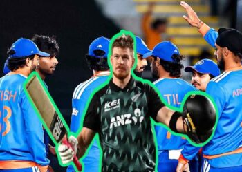 চতুর্থ টি-টোয়েন্টিতে ভারতকে বড় ব্যবধানে পরাজিত করেছে নিউজিল্যান্ড 