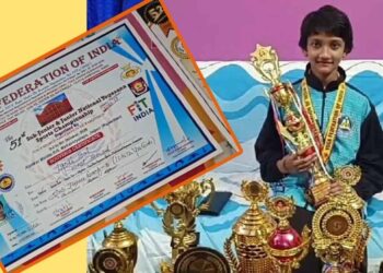 জাতীয় যোগাসন চ্যাম্পিয়নশিপে ’স্বর্ণপদক’ জিতে  বাংলার মুখ উজ্জ্বল করল খুদে বঙ্গতনয়া মেমারিরজ্যোতি
