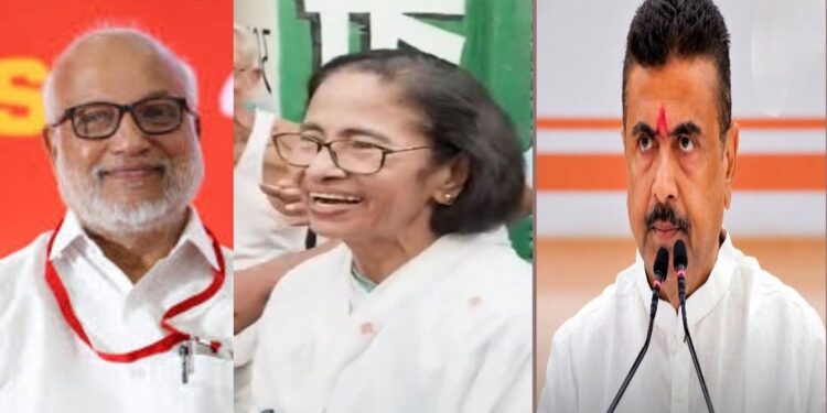 “দিল্লিতে বেবি আর আন্টির ভালোবাসা হয়ে গেছে” : সিপিএমের সঙ্গে মমতা ব্যানার্জির ঘনিষ্ঠতা নিয়ে প্রশ্ন তুললেন মুখ্যমন্ত্রী শুভেন্দু অধিকারী