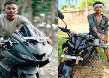 ঠাকুর দেখে রাতে বাইকে চড়ে বাড়ি ফেরার পথে দুর্ঘটনায় ভাতারের ২ যুবকের মর্মান্তিক মৃত্যু